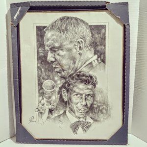 Robert Stephen Simon Frank Sinatra Offset Lithograph